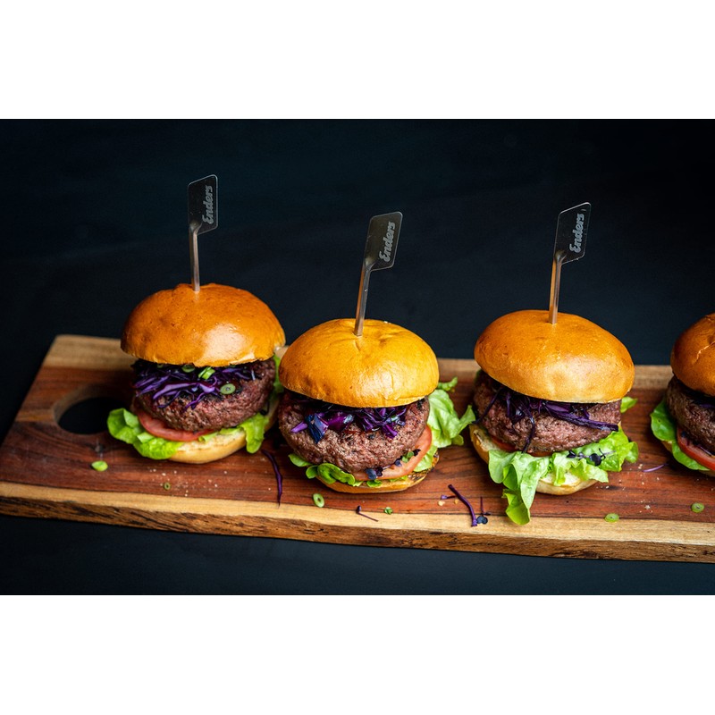 Enders Premium burger set, burger press, burger pattys, incl. 4