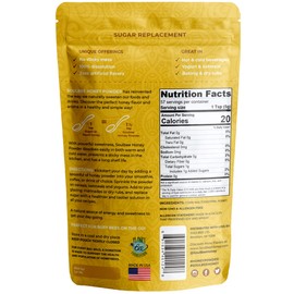 SoulBee HONEY POWDER - Dehydrated honey as Natural Sweetener for drinks and meals - Low Calories and Easy & Fast dissolution in liquids - No Added Sugars