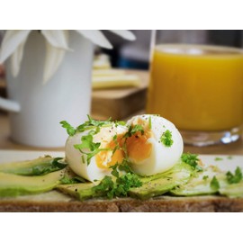 BeepEgg Basic Purple – Egg Timer for Boiling Eggs – Musical Egg Cooker for Soft, Medium, Hard Boiled Eggs – Food Safe – Singing Floating Egg Timer – Egg Cooker for 3 Levels of Doneness - Brainstream