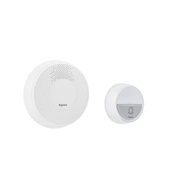 Wireless bell set comfort, 100 m, White
