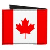 Buckle-Down Canvas Bifold Wallet - Canada Flag
