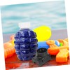 Totority 4pcs Beads Storage Bottle Transparent Vials for Beads and