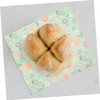 KOMBIUDA 3pcs Beeswax Food Wraps for Bowl Reusable Food Preservation