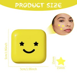 SUNZWO Sternförmige Akne-Patch-Abdeckungen, niedliches Design