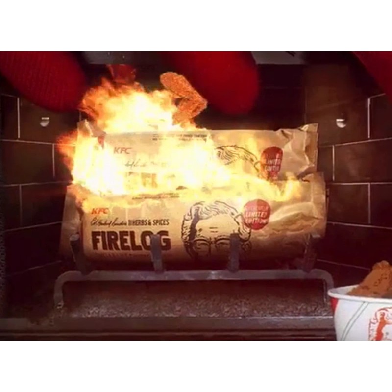 Enviro-Log KFC LIMITED EDITION 11 Herbs & Spices Firelog by