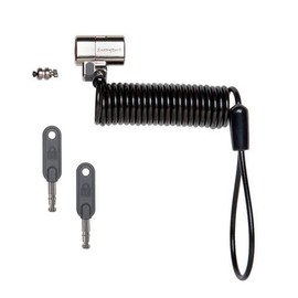 Kensington ClickSafe 1.5 m Black, Silver Anti-Theft Cable - Anti-Theft Cables (Wrench, 1.5 m, Black, Silver, Safe)