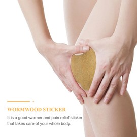 TOVINANNA Knee Support Stickers 48 Pack Wormwood Sticker Pads Muscle Strips Natural Wormwood Paste