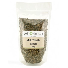 Milk Thistle Seeds Whole 400g - Wholerich Foods