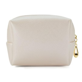 Kinatu Mini Makeup Bag, Lip Pouch, Lip Case, Small Cosmetic Pouch, Stylish, Waterproof, Makeup Pouch, Women, Cute, Small Item Organizer, Travel, Business Trip, Easy to Carry, Elegant, Simple, Gift