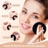 47 Brochas Maquillaje Profesional Y Herramientas Cosméticas Negro