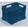 6 x 16 Litre Small Unibox Industrial Stacking Plastic Storage