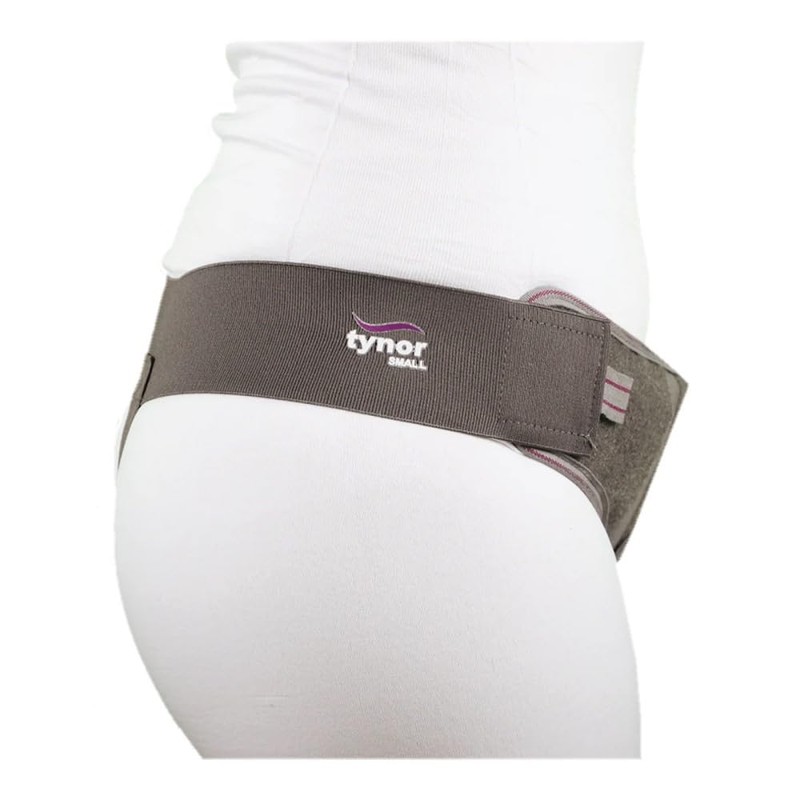 TYNOR Faja Inguinal Gris- Modelo A16 (Grande, ORTOPEDICO)