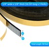 High Density Foam Weather Stripping Door Seal Strip Insulation Tape