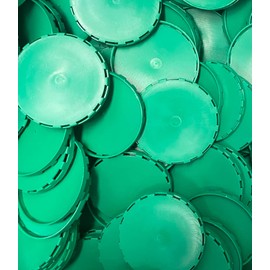 Keg Caps 50pcs. Protect the filling and valve of your kegs with a vented keg cap. MATERIAL: PLASTIC. (GREEN) from JB Products Corp