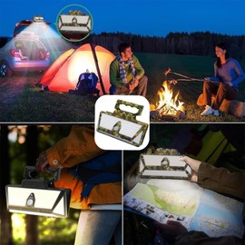 1000LM High Bright Motion Sensor Outdoor Lights, 208LEDs Solar Flood Lights Outdoor Waterproof with Motion Sensor, Clip on Solar Powered Security Lights for Outside Garage Camping Fence