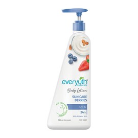 Ever-youth Naturals Sun Care Body Lotion, Berry Scent, SPF 15, 500ml