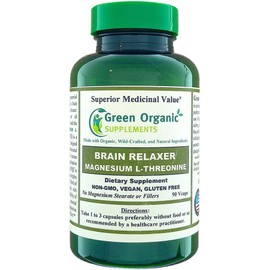 Green Organic Supplements Magnesium L-Threonine 90 VCaps