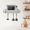NOT INCLUDE Microwave Oven Rack Wall-Mount Kitchen Shelf Shelves Counter