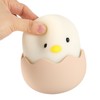 Cute Chick Shape USB Silicone LED Rechargeable Night Lamp Mini