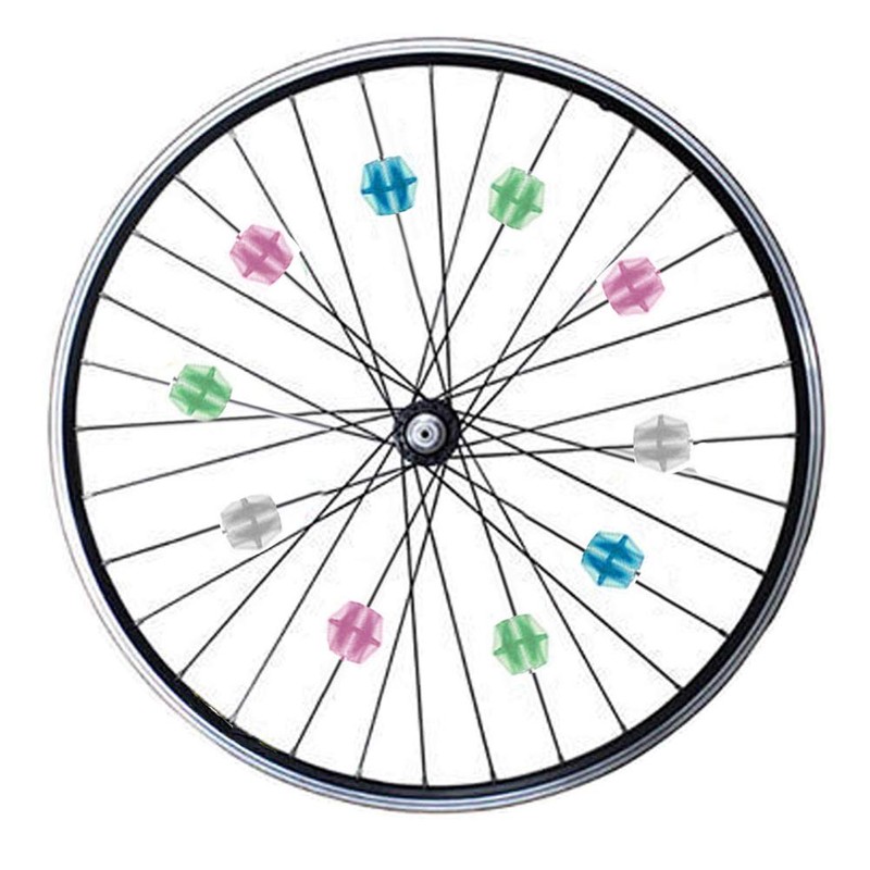 JAHEMU Spoke Accessories, Bicycle Beads, Wheel Spoke Beads, Bicycle, Bike