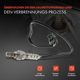 Lambda Sensor Control Probe in Front of Cat for 19 I II 21 25 Clio I Espace II Laguna Megane I Rapid Safrane I Twingo 1986-2003 7700862426