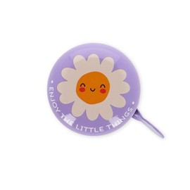 Legami Bicycle Bell - Bike Bell Bicycle Horn for Kids Heavy Duty Daisy Purple