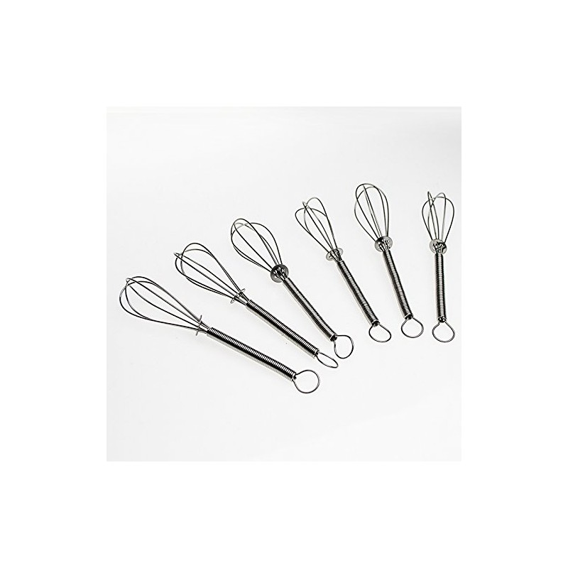 Ikram Cay Kasigi Tea Spoon, Mixer, Whisk Look, Set of