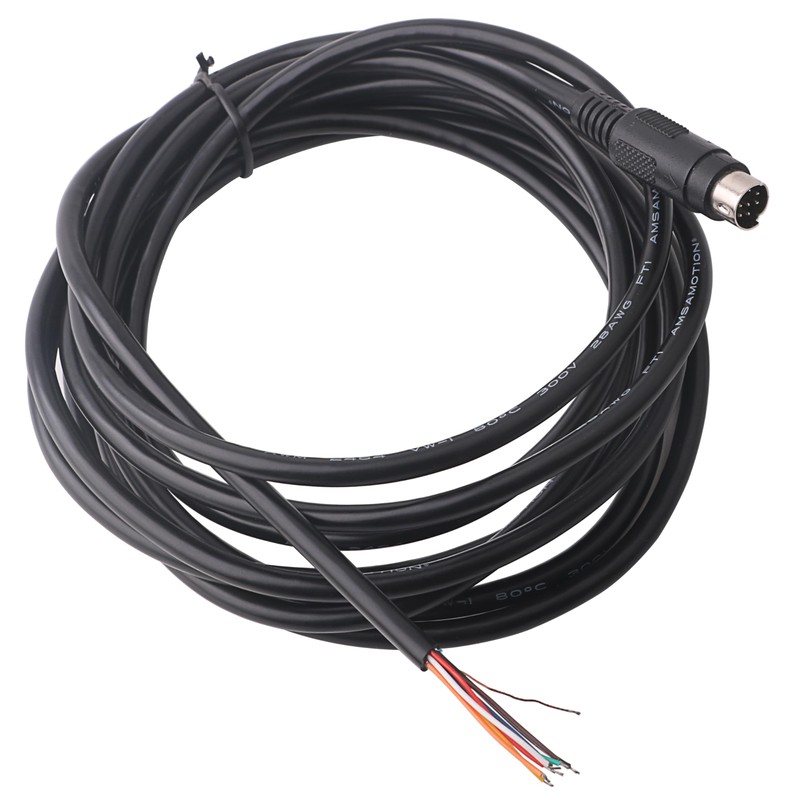 Mini DIN 8 pin Male MD8 to Wire End Connecter