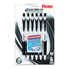 Pentel GlideWrite Ballpoint Pen with TechniFlo Ink, (1.0mm) Medium Line,