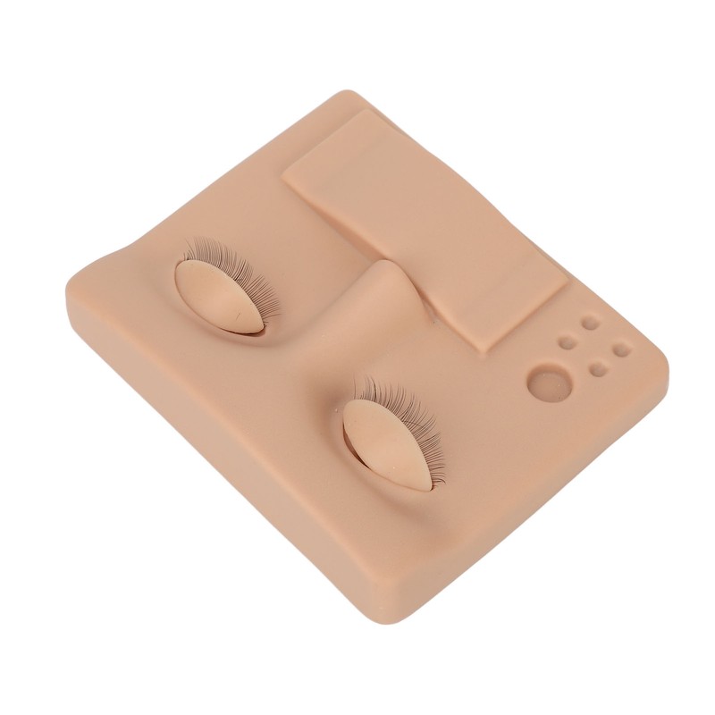 Eyelash Mannequin Head Replaced Eyelids Realistic Reusable 3D Lash Extension