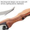 Right Hand Solid Wood Recurve Bow Handle Takedown Shooting Game