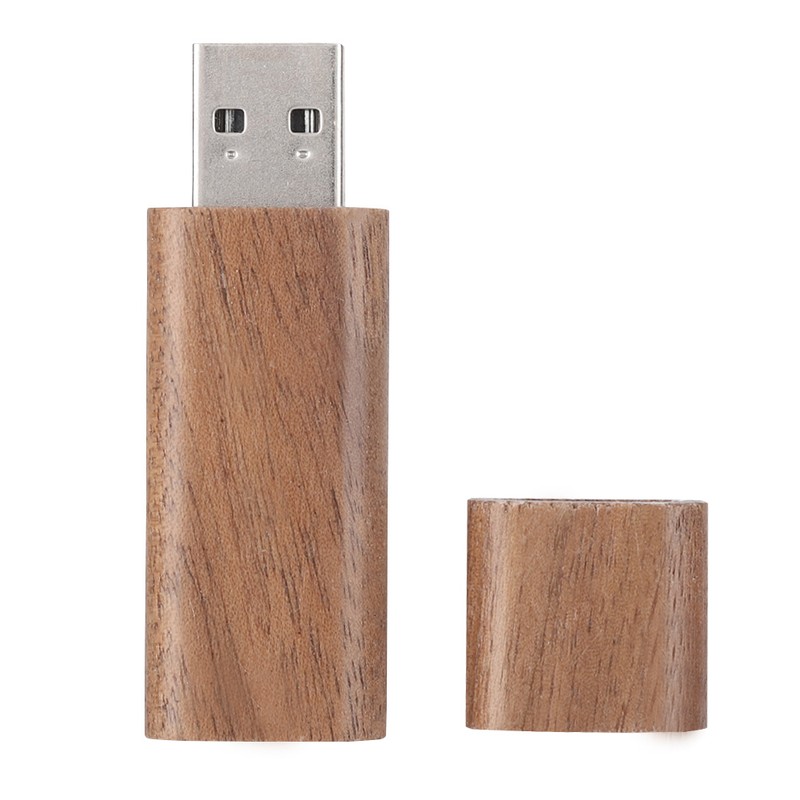 Walnut Wooden Shell USB 2.0 Flash Memory Drive Storage Stick