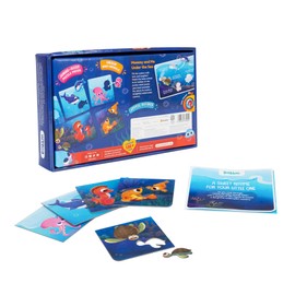 LoveDabble Mother and Baby Animal Match Puzzle - Mommy and Me - Under The Sea | Puzzles for Kids Ages 2-4 | Animal Puzzles for Toddlers and Kids