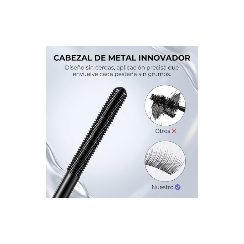 4D Máscara de Pestañas, De Fibra de Seda, Waterproof con