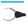 PATIKIL 4.5"x2.6" Embroidery Scissors Sheath, 2 Pack PU Leather Nail
