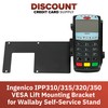 DCCStands Ingenico IPP310/315/320/350 PIN Pad VESA Lift Mounting Bracket for
