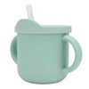Silicone Sippy Cups Double Handles Lightweight Toddler Training Cup with