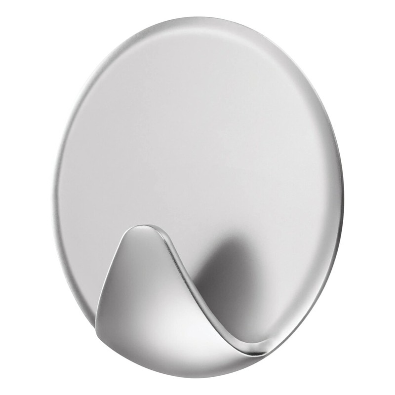 Command AD85SL-6NA Repositionable Silver Circle Hooks Hardware, 6