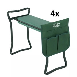 SEGAWE Foldable Kneeler Garden Bench Stool Soft Cushion Seat Pad Kneeling Tool Pouch 4X