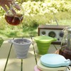 IYYI Collapsible Cup for Traveling, Silicone Camping Cup, Foldable Cup