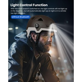ILM Smart Bike Helmet Brake Warning LED Light Control NTA8776 CE CPSC Triple Certification Adult Electric Bicycle Casco Men Women Afternoon Tea XX-Large
