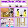 Swpeet 70Pcs 5 Sizes Rubber Silicone Push in Bumpers Feet