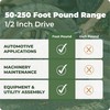 Click-Style Torque Wrench - ½” Drive 50 - 250 ft.