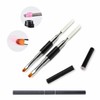 2 types of dual brushes for nail art spatula (W8F104C) / 네일아트 스파츌라 겸용 듀얼 브러쉬 2종 (W8F104C)