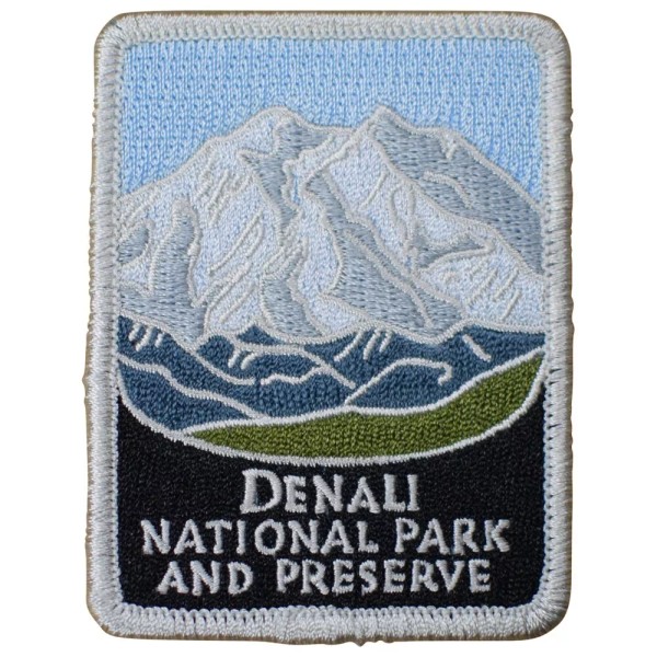 Official National Park Traveler Series Denali National Park Patch -