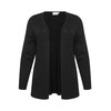 KAFFE CURVE Women's Plus Size Open Front Long Sleeves Sweater