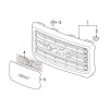 AutoTattoo 15-19 GMC Sierra Front Grille Letter Logo Emblem Adhesive