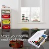 Battery Organizer Storage Holder- Batteries Case Containers Box with Tester