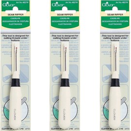 Clover 482/W Seam Ripper (3 Pack)