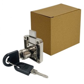 Square Desk Lock Set (10-Pack) for Lockers and Cabinets DIY